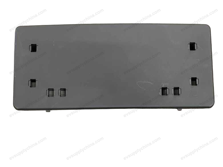 Rear license plate base