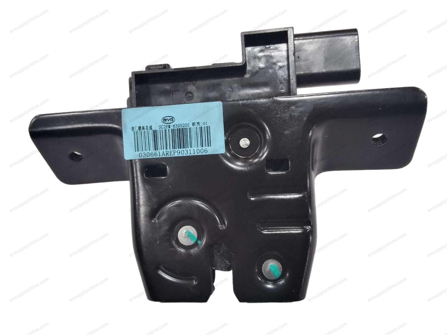 Rear door lock assembly