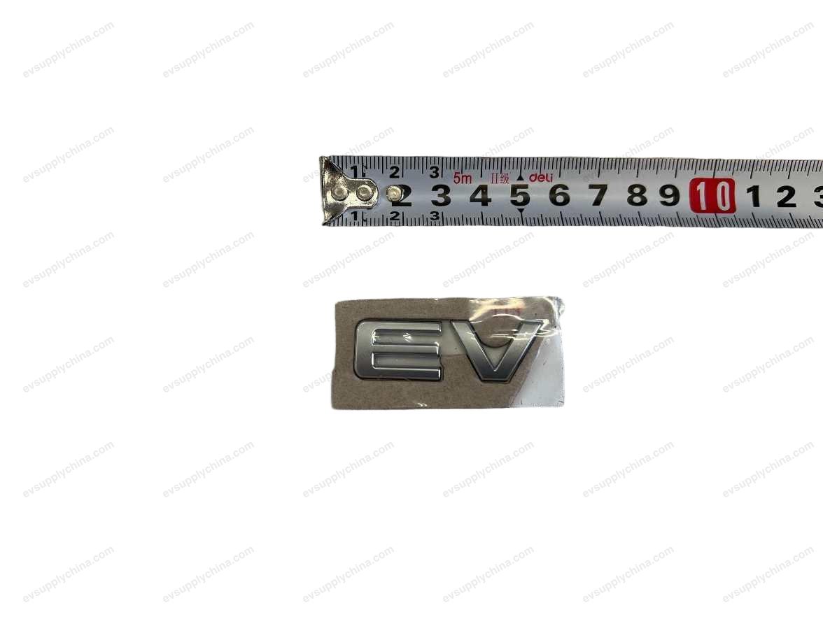 EV logo assembly