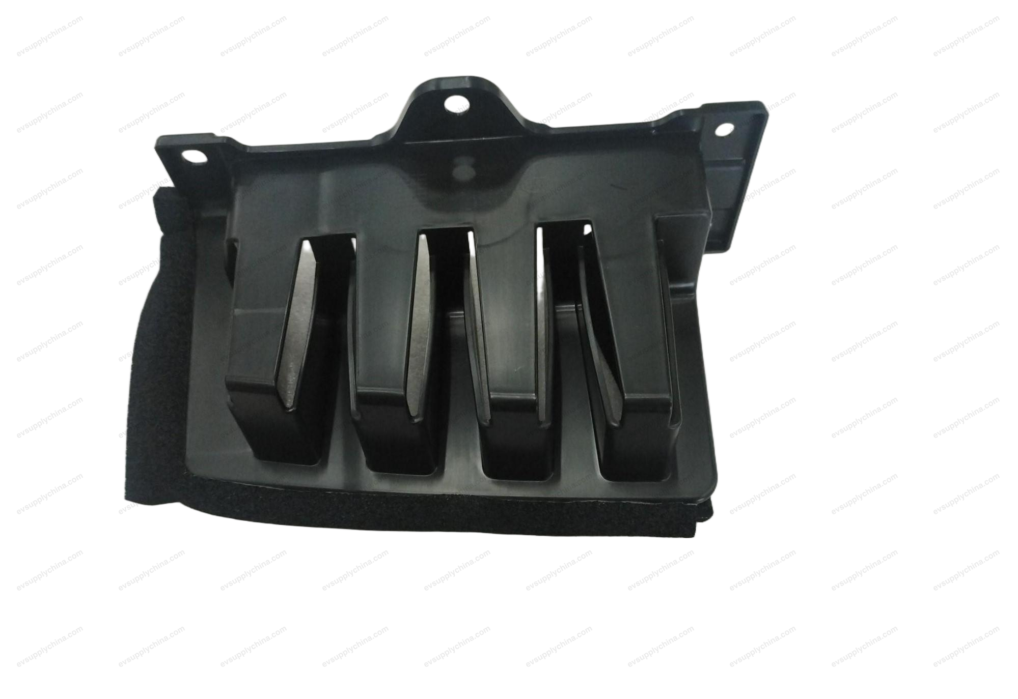 Front pedestrian protection left support bracket assembly
