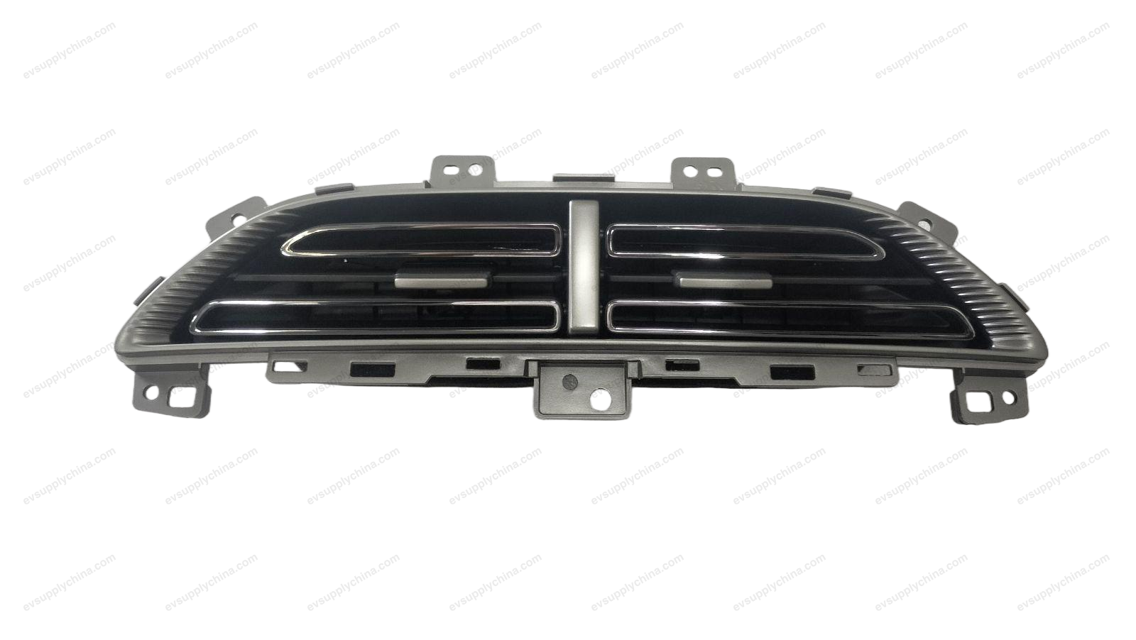 Instrument panel central air vent assembly - imitation matte gold plating