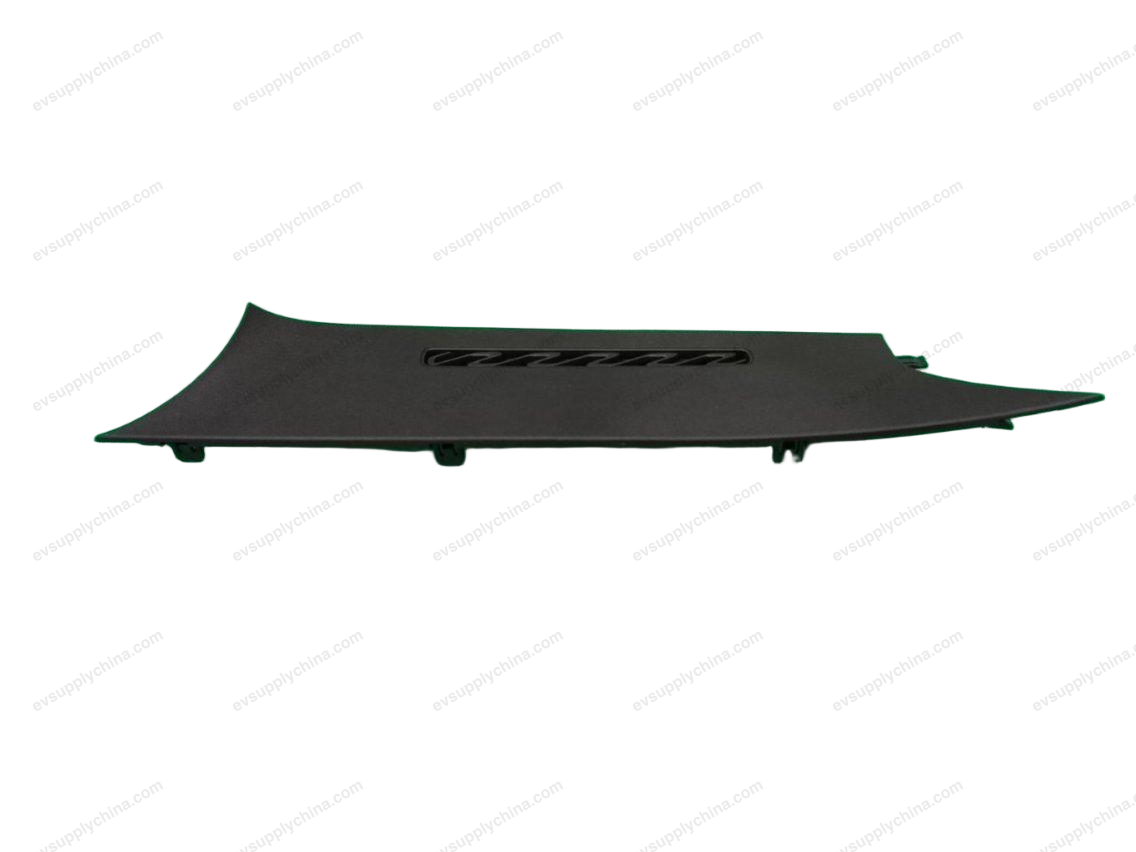 Left A-pillar defrost vent cover assembly - Black Chocolate