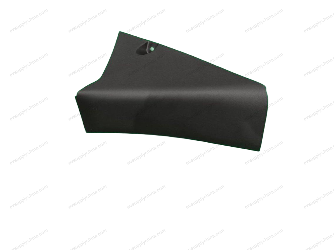 Left A-pillar lower guard plate assembly - Black Chocolate