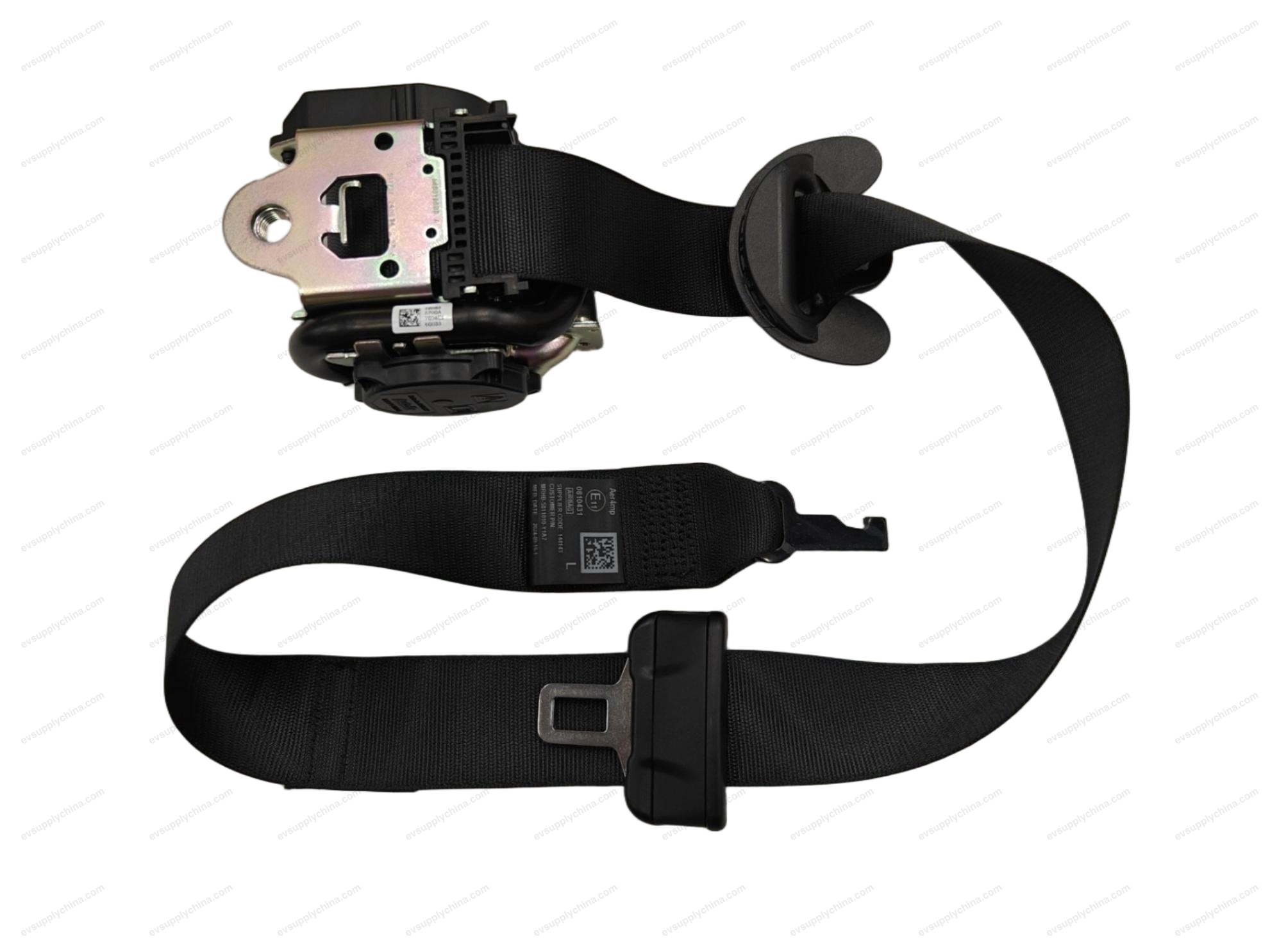 Left front seatbelt assembly - Deep Black 5 — Denza D9