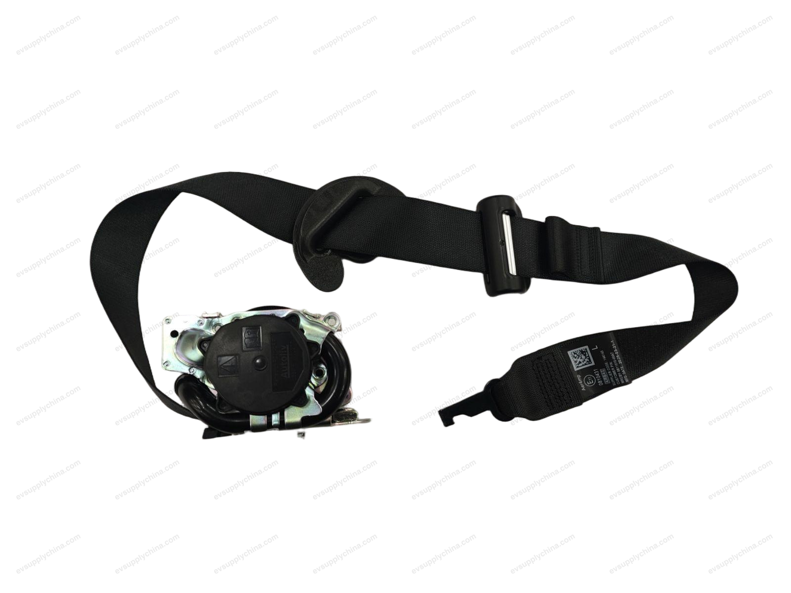 Left front seatbelt assembly - Deep Black 5 — Denza D9