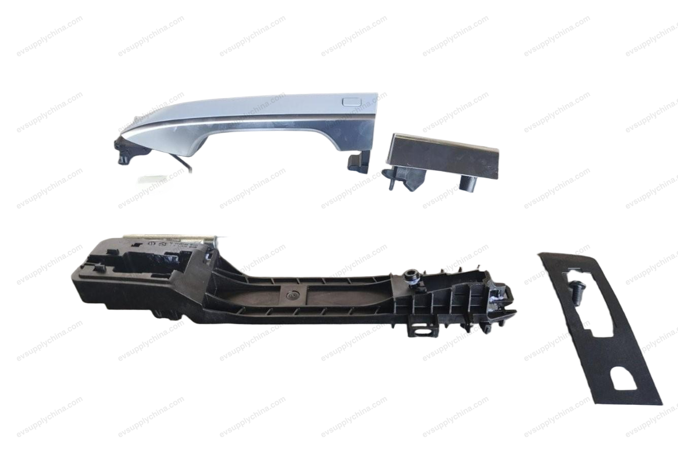 Left rear door handle assembly