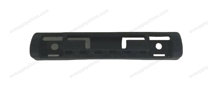 Left rear door sunshade hook - Dark Black 5