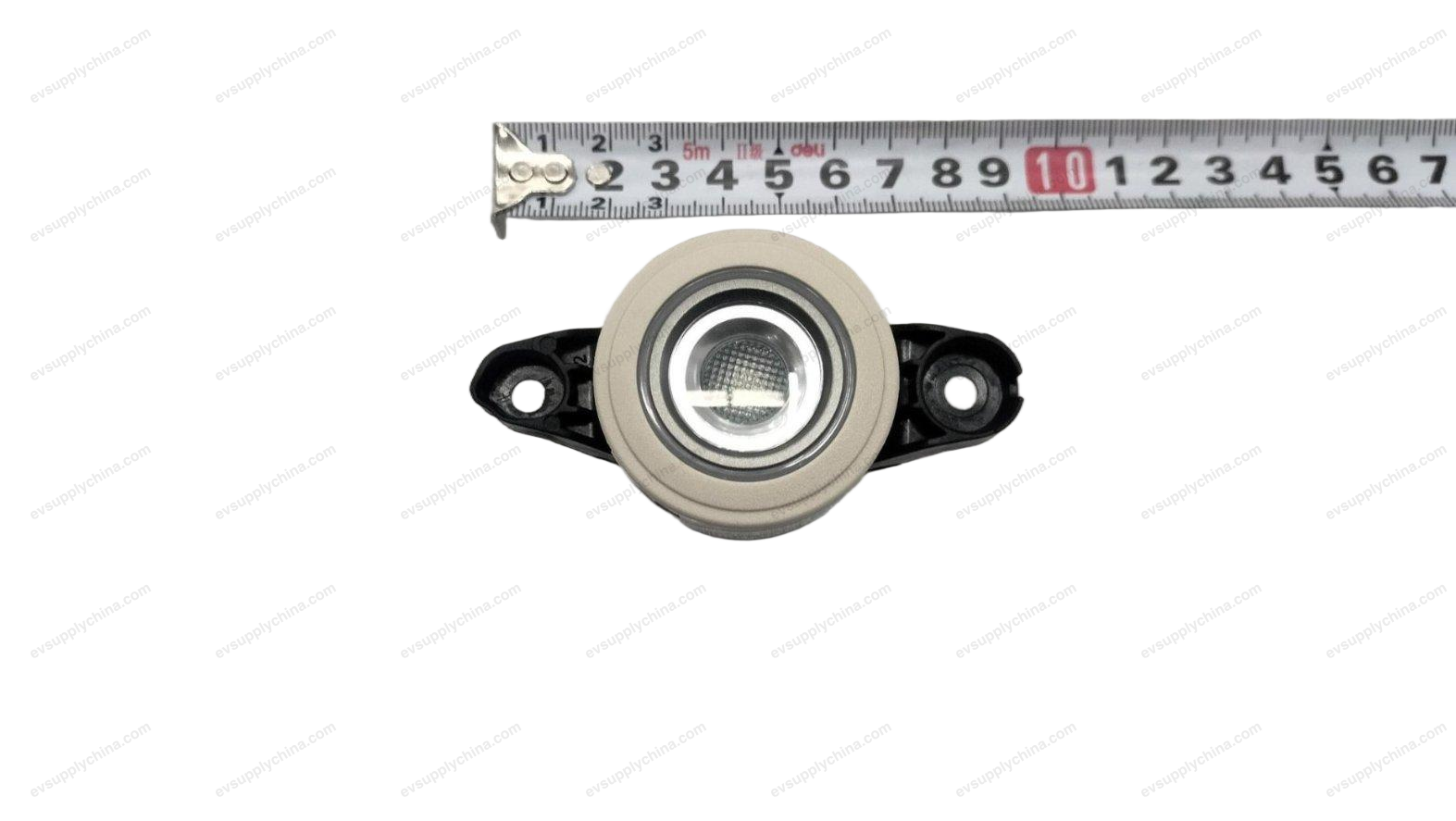 Left rear interior light assembly - matte gold plating — Denza D9