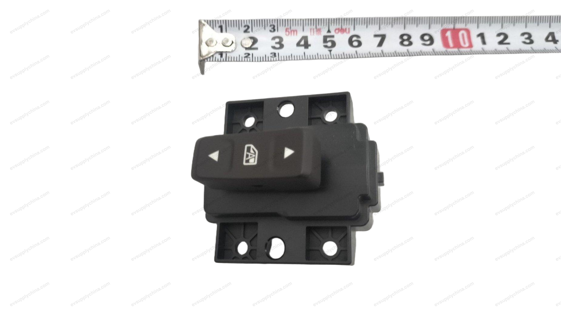 Rear door window regulator switch assembly - Black Chocolate — Denza D9