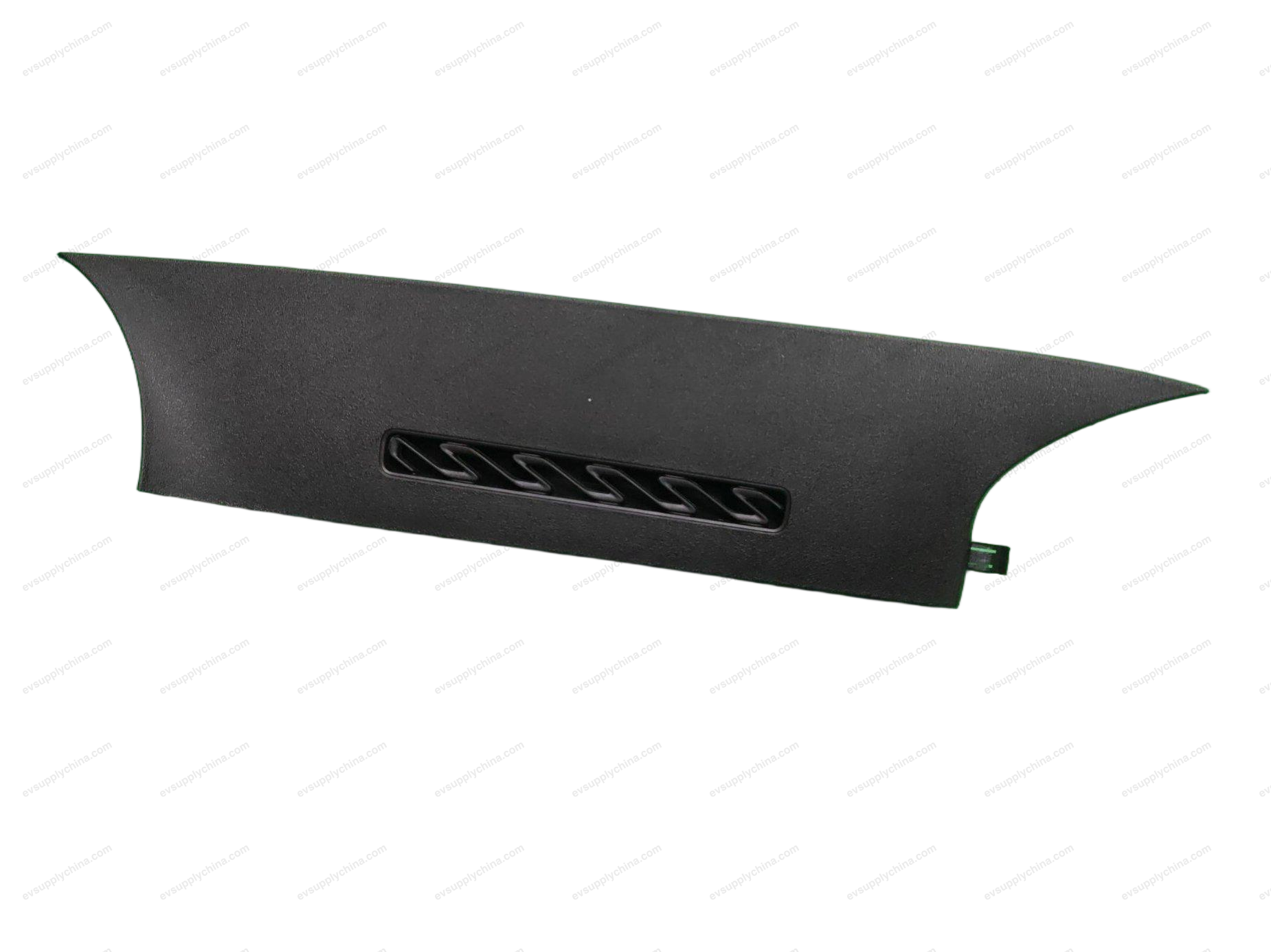 Right A-pillar defrost vent cover assembly - Black Chocolate