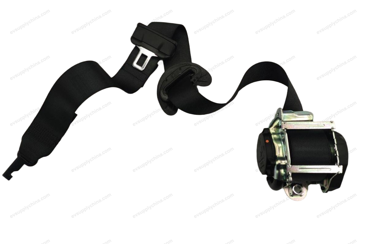 Right front seatbelt assembly - Deep Black 5 — Denza D9