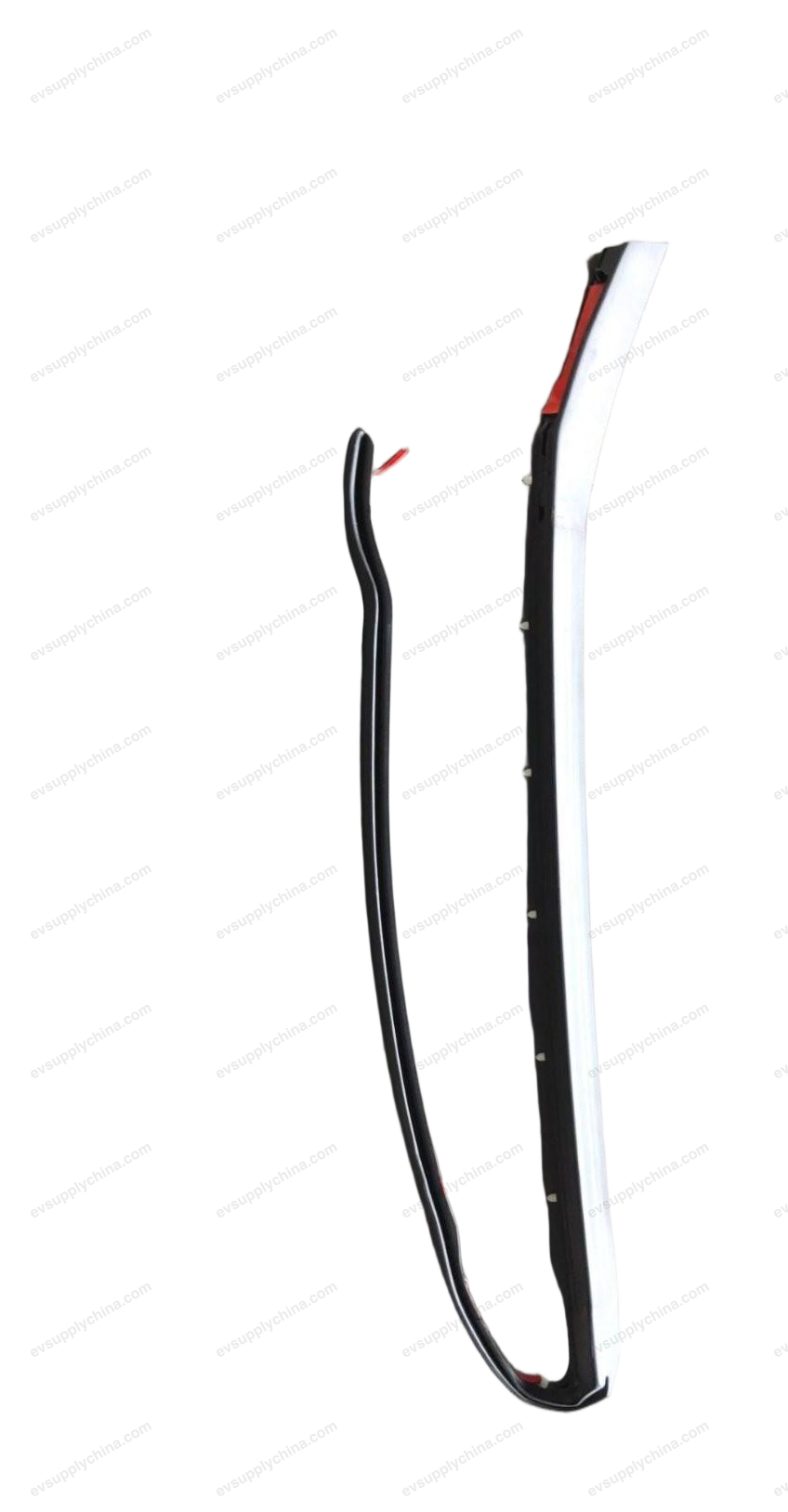 Right rear door C-pillar seam strip