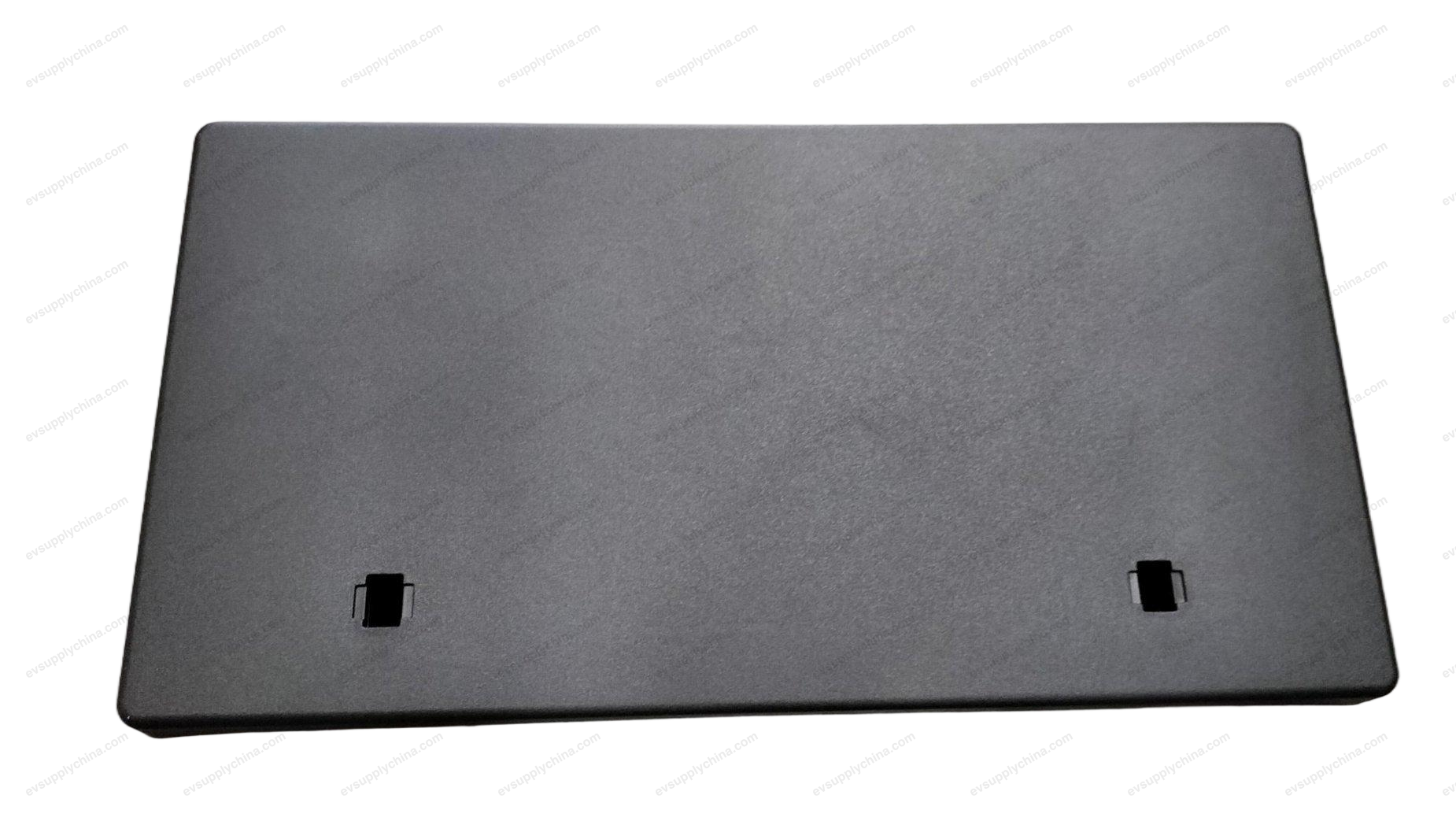 Rear bumper license plate