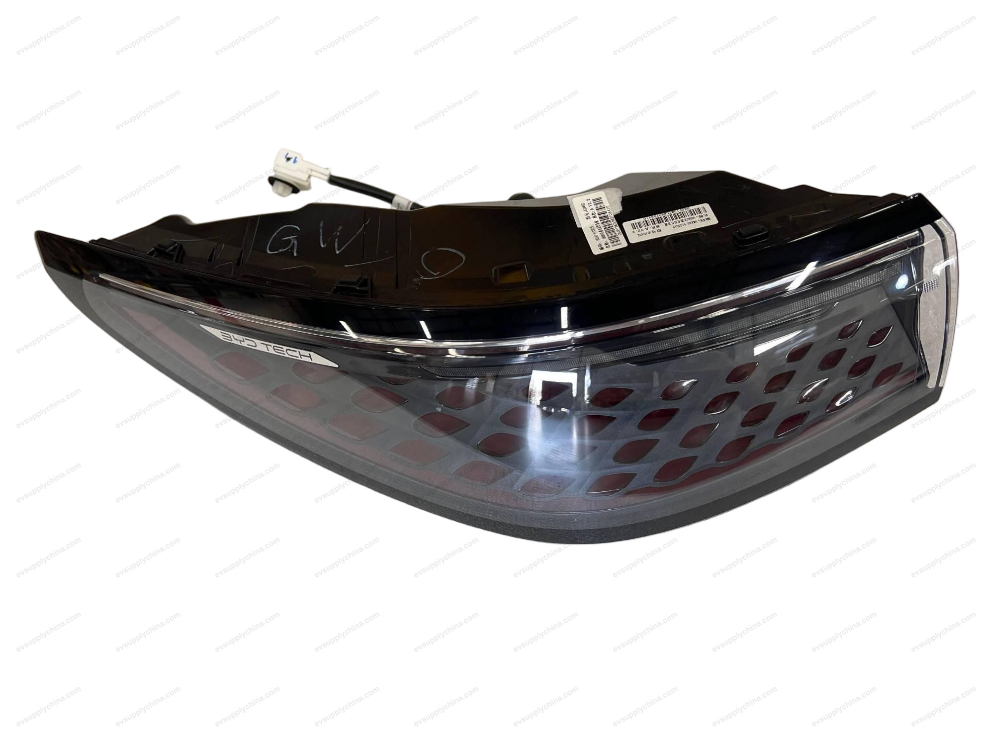 Left rear combination lamp assembly