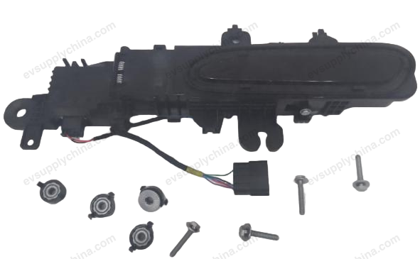 Left rear door outer handle assembly