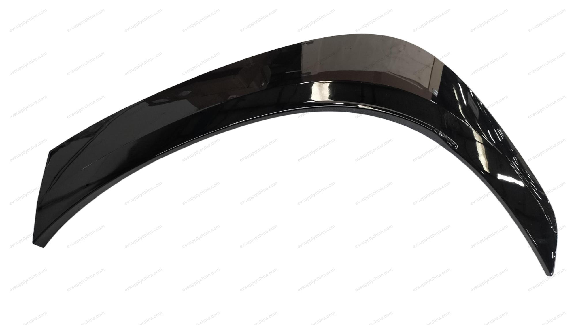 Left rear wheel eyebrow decorative panel assembly
