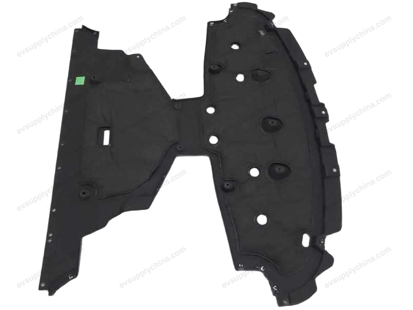 Rear subframe fender assembly