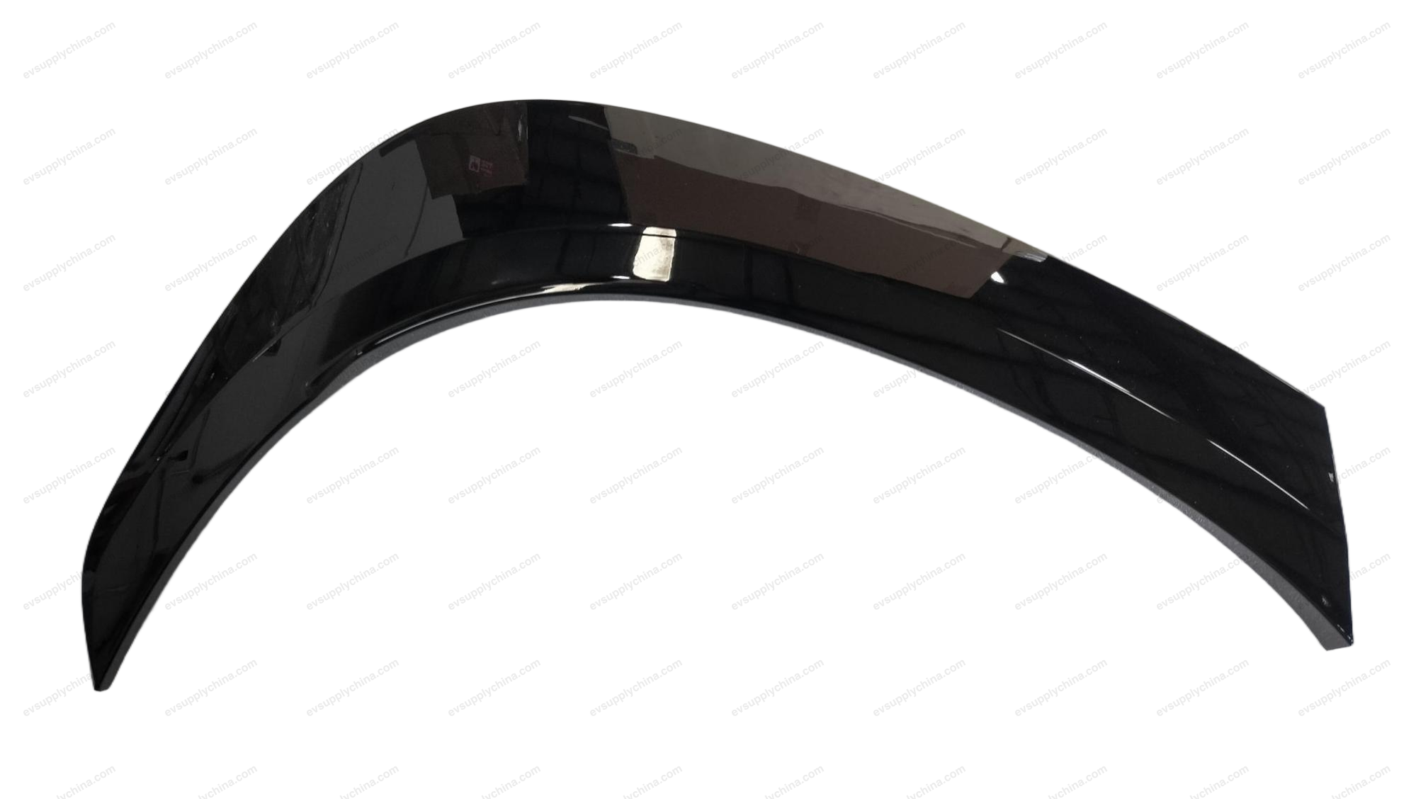 Right rear wheel eyebrow decorative panel assembly