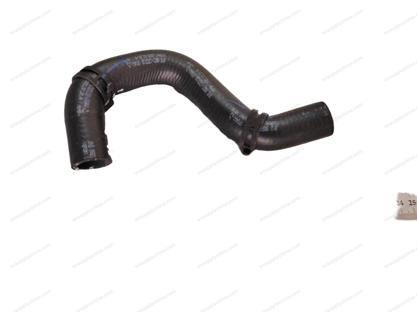 Auxiliary water tank positioning rubber sleeve