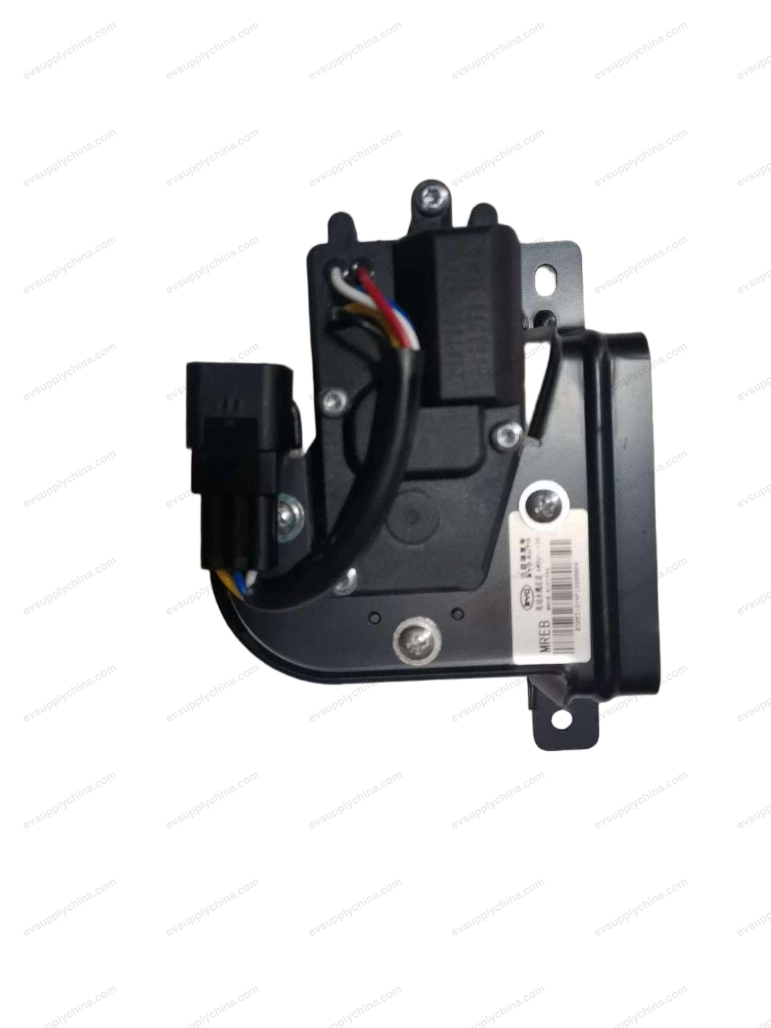 Electric three-way water valve assembly