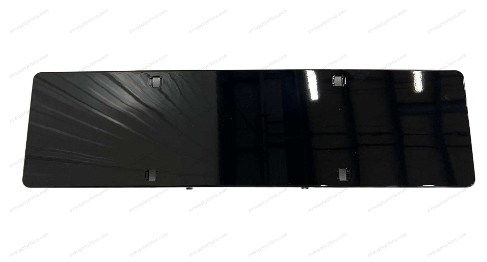 Front license plate base - High gloss black — Denza D9