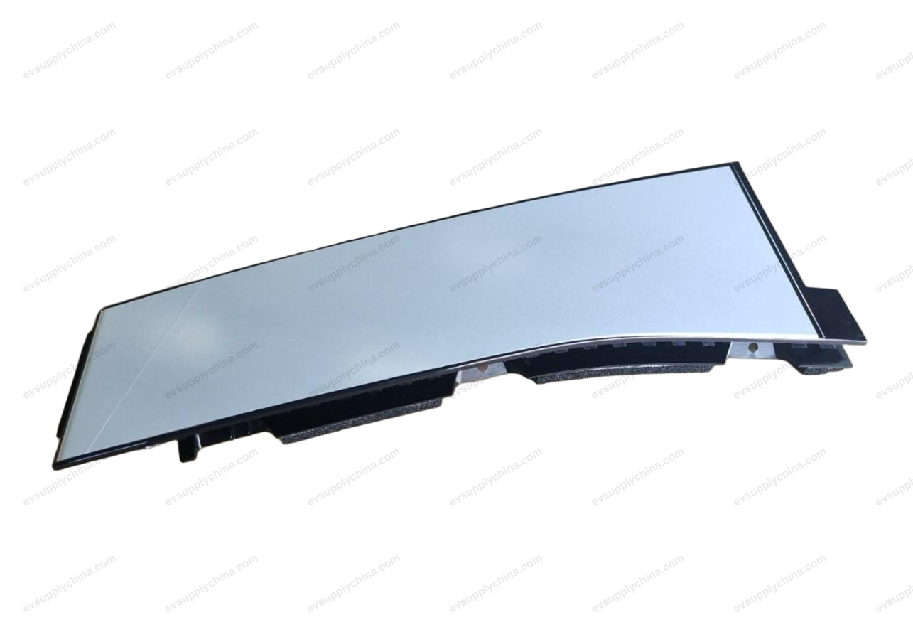 Left C-pillar exterior trim assembly