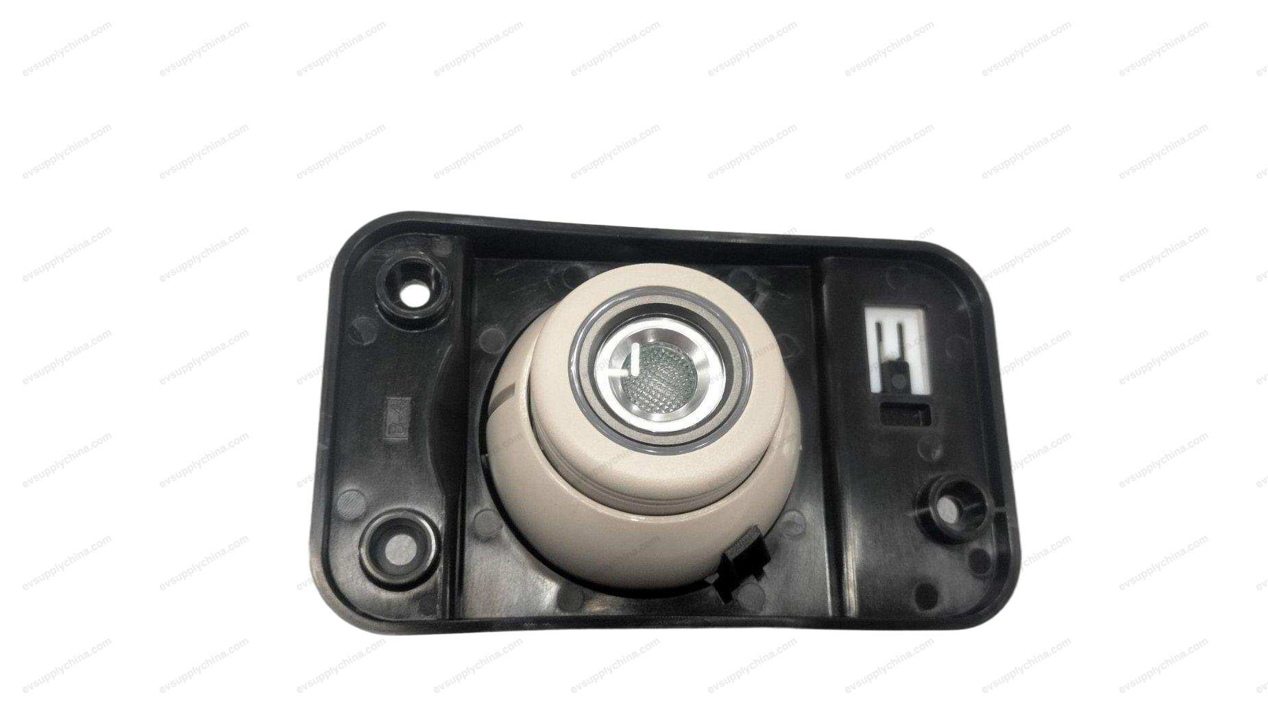 Left center interior light assembly - sandblasted matte gold plating — Denza D9