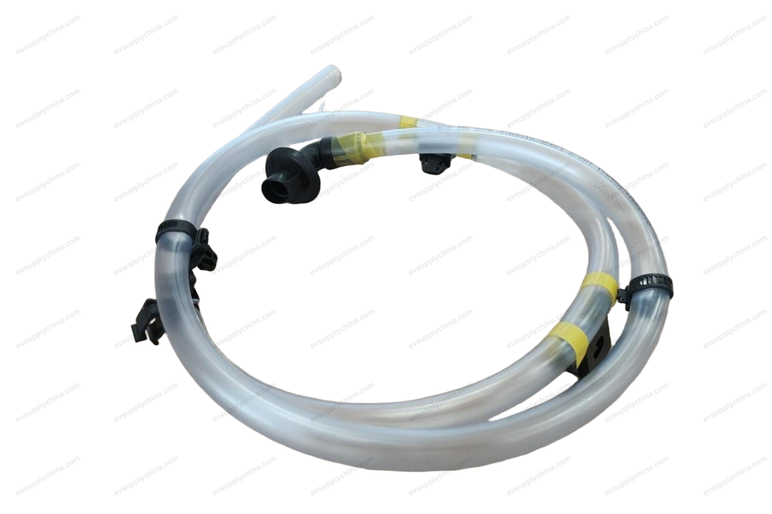 Left front water pipe assembly