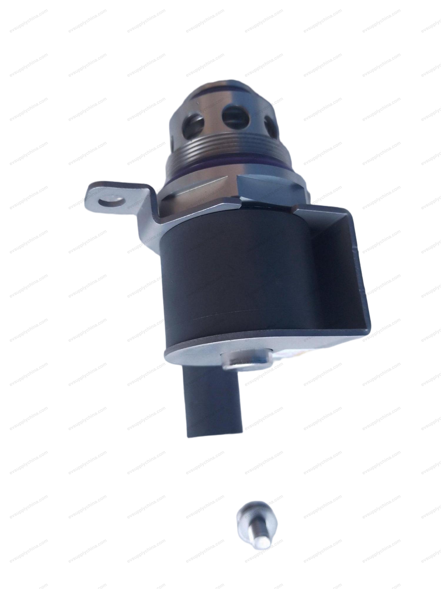 Normally open solenoid valve