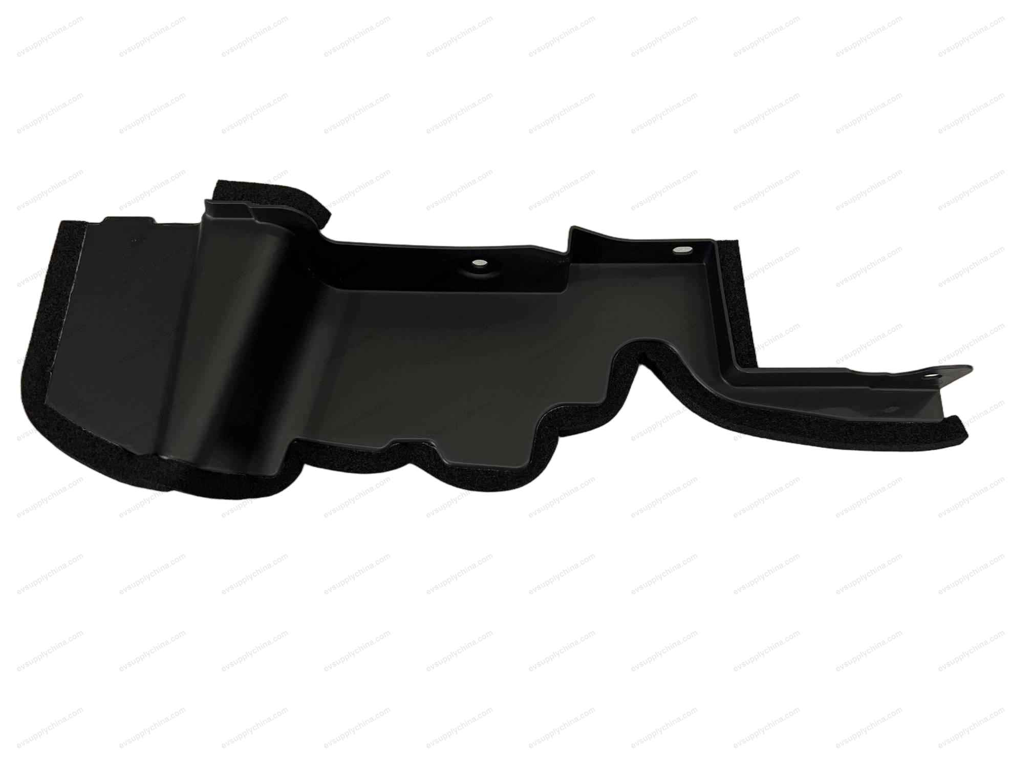 Radiator right air deflector assembly