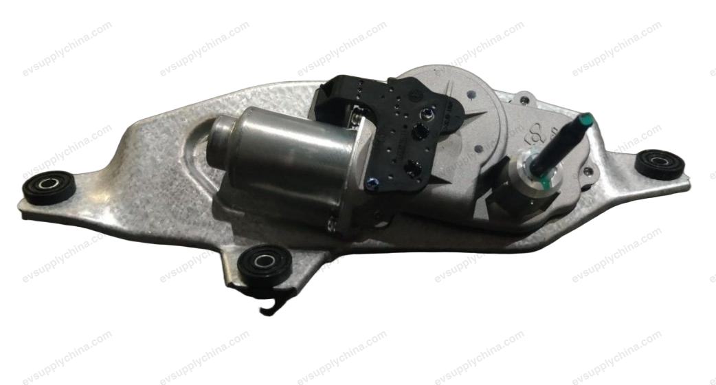 Rear wiper motor and bracket assembly