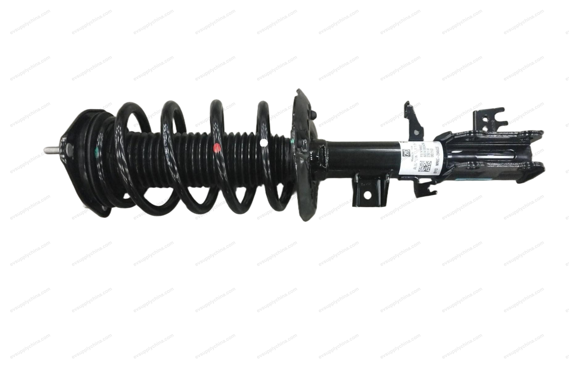 Right front electronically controlled shock absorber strut assembly