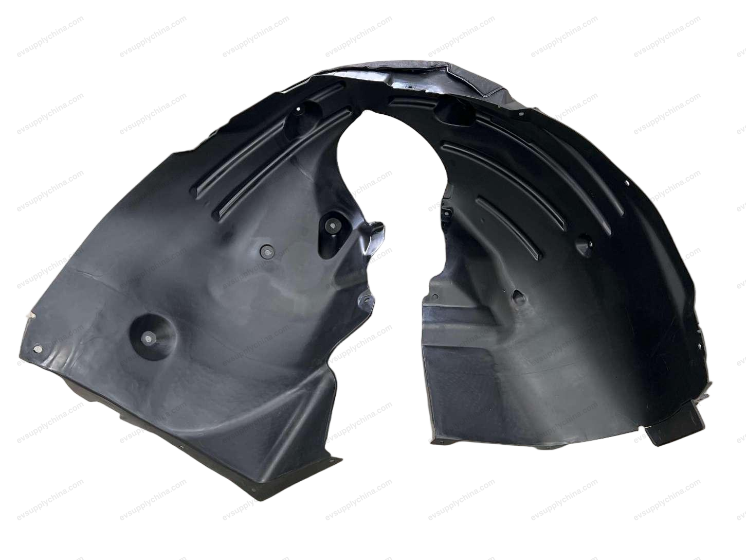 Right front wheel mudguard assembly