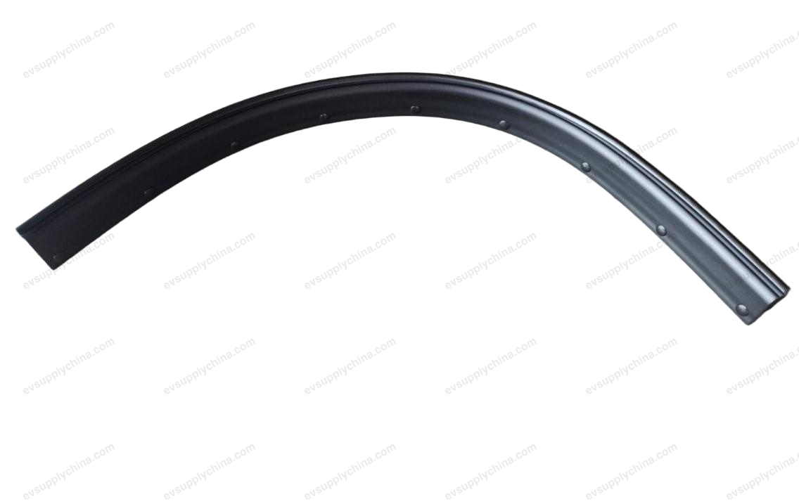 Seam strip on back door