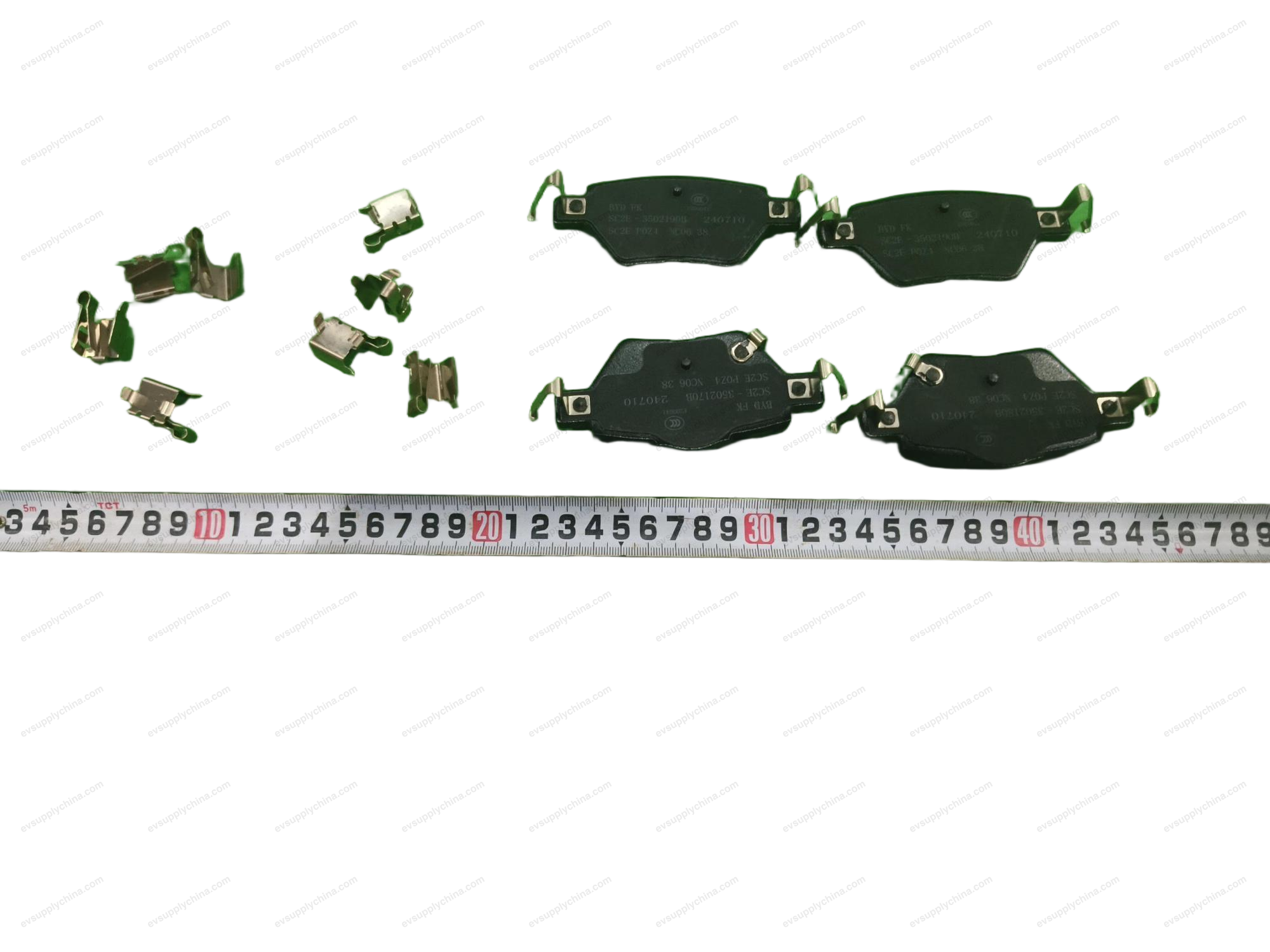 Rear brake pad assembly — BYD Atto 3