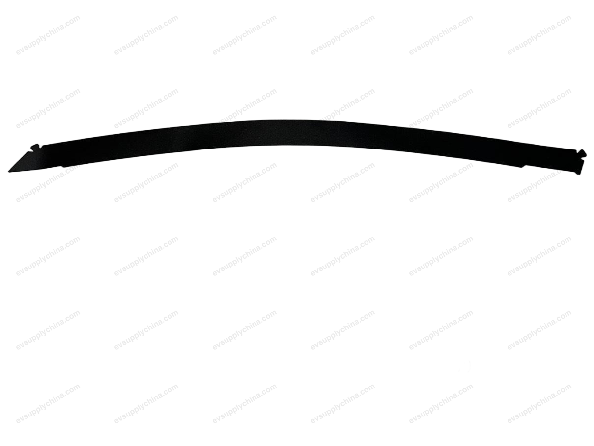 Blackout film on the left front door and window frame — BYD Dolphin