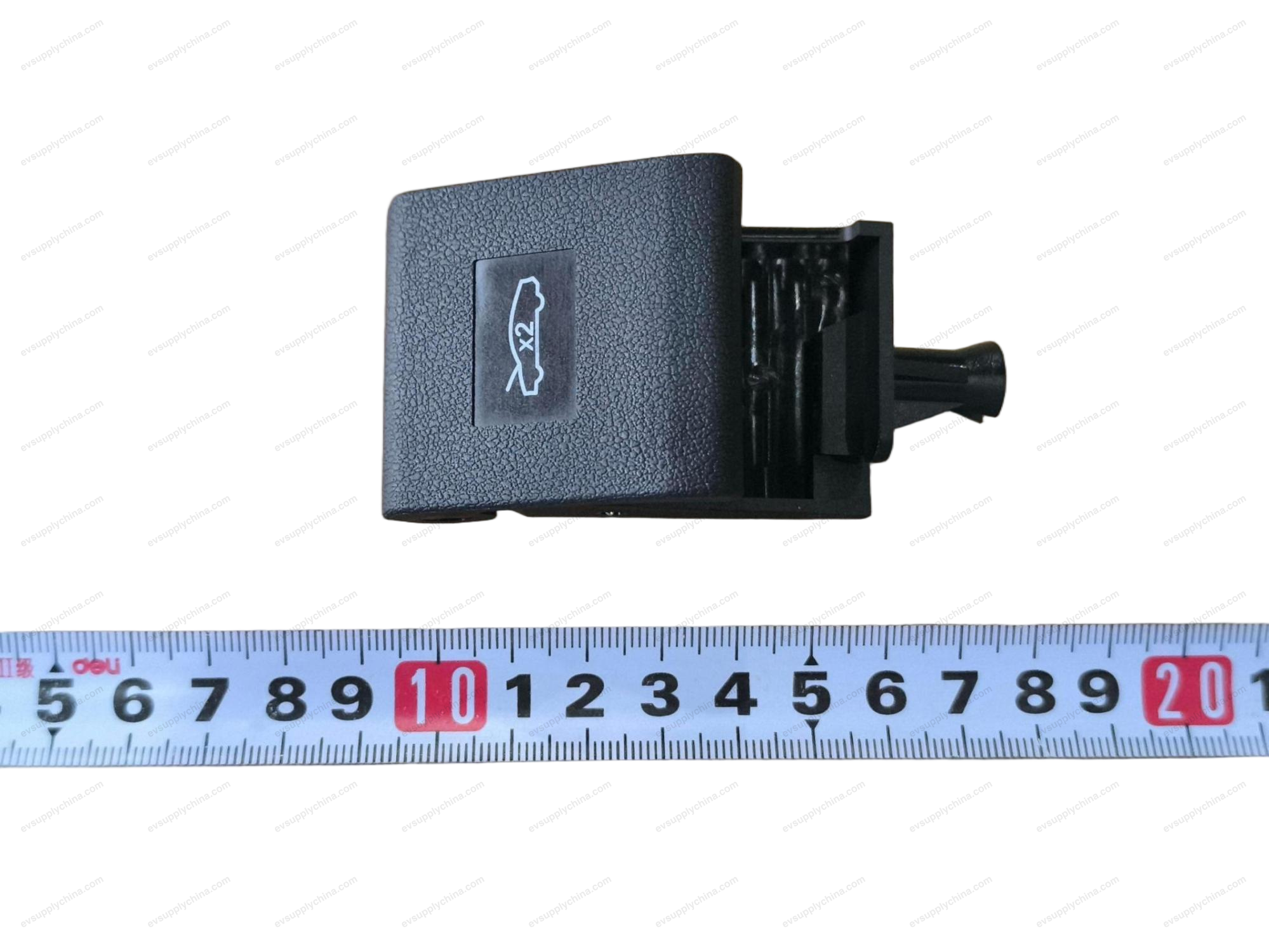 Front Hood Opening Handle Assembly - Deep Black 5 — BYD Dolphin