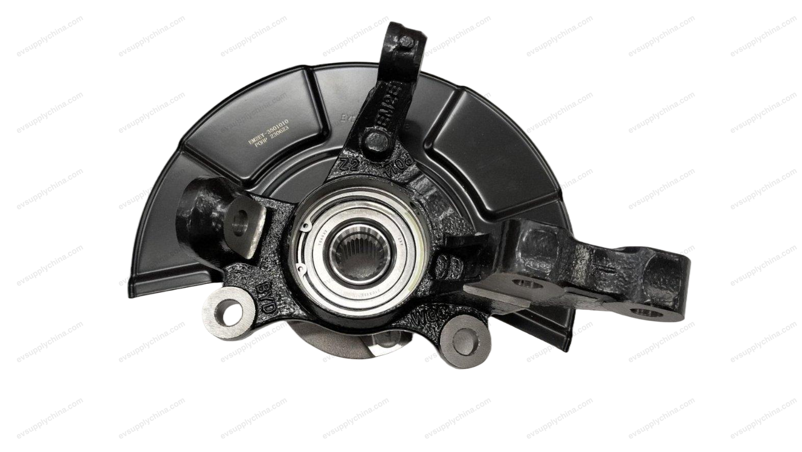 Left front steering knuckle and wheel hub assembly - after-sales package — BYD Dolphin