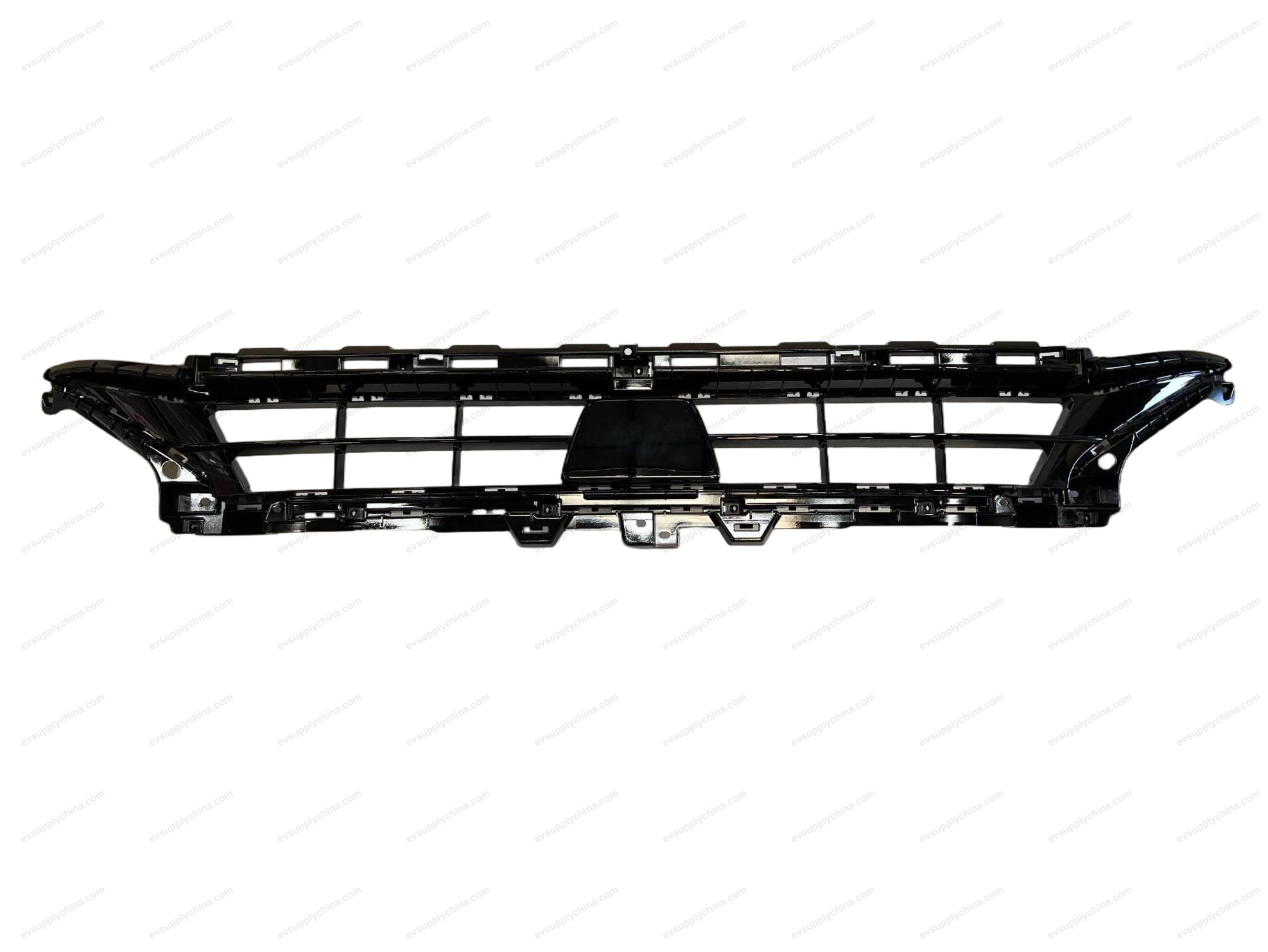 Front bumper lower air intake grille - high gloss black — Denza D9