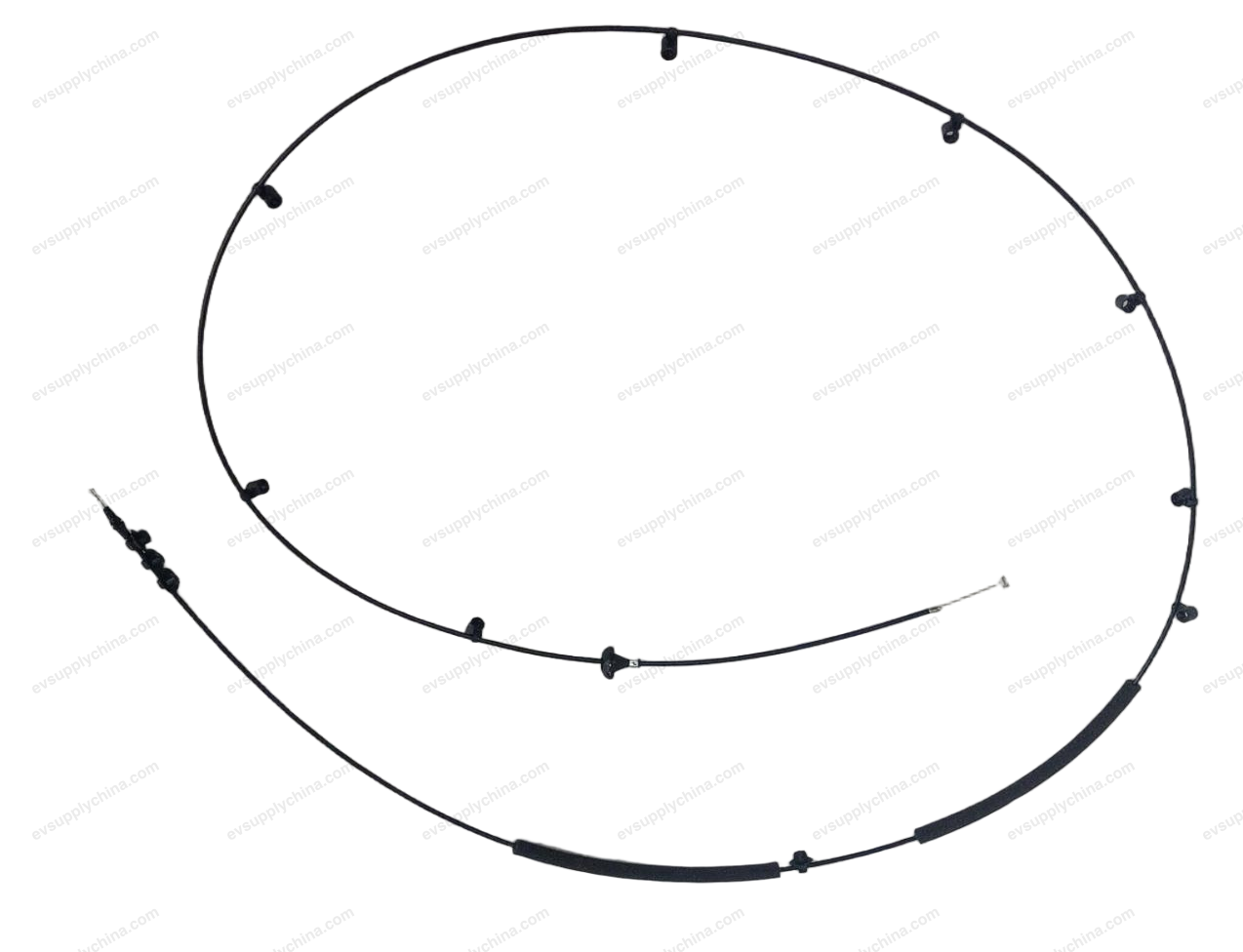 Front hood opening cable assembly — Denza D9