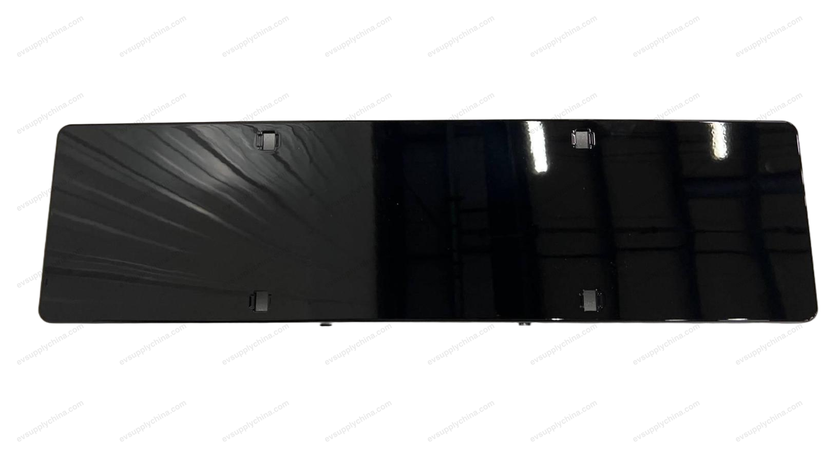 Front license plate base - High gloss black — Denza D9
