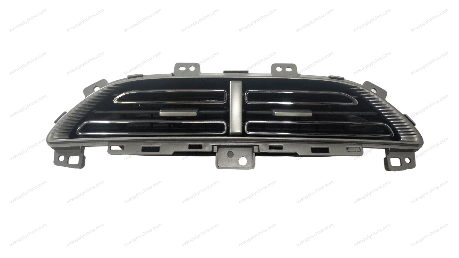 Instrument panel central air vent assembly - imitation matte gold plating — Denza D9