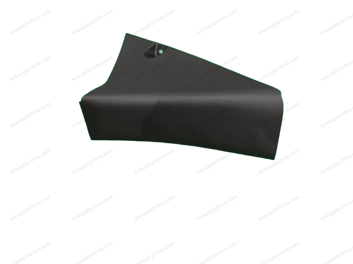 Left A-pillar lower guard plate assembly - Black Chocolate — Denza D9