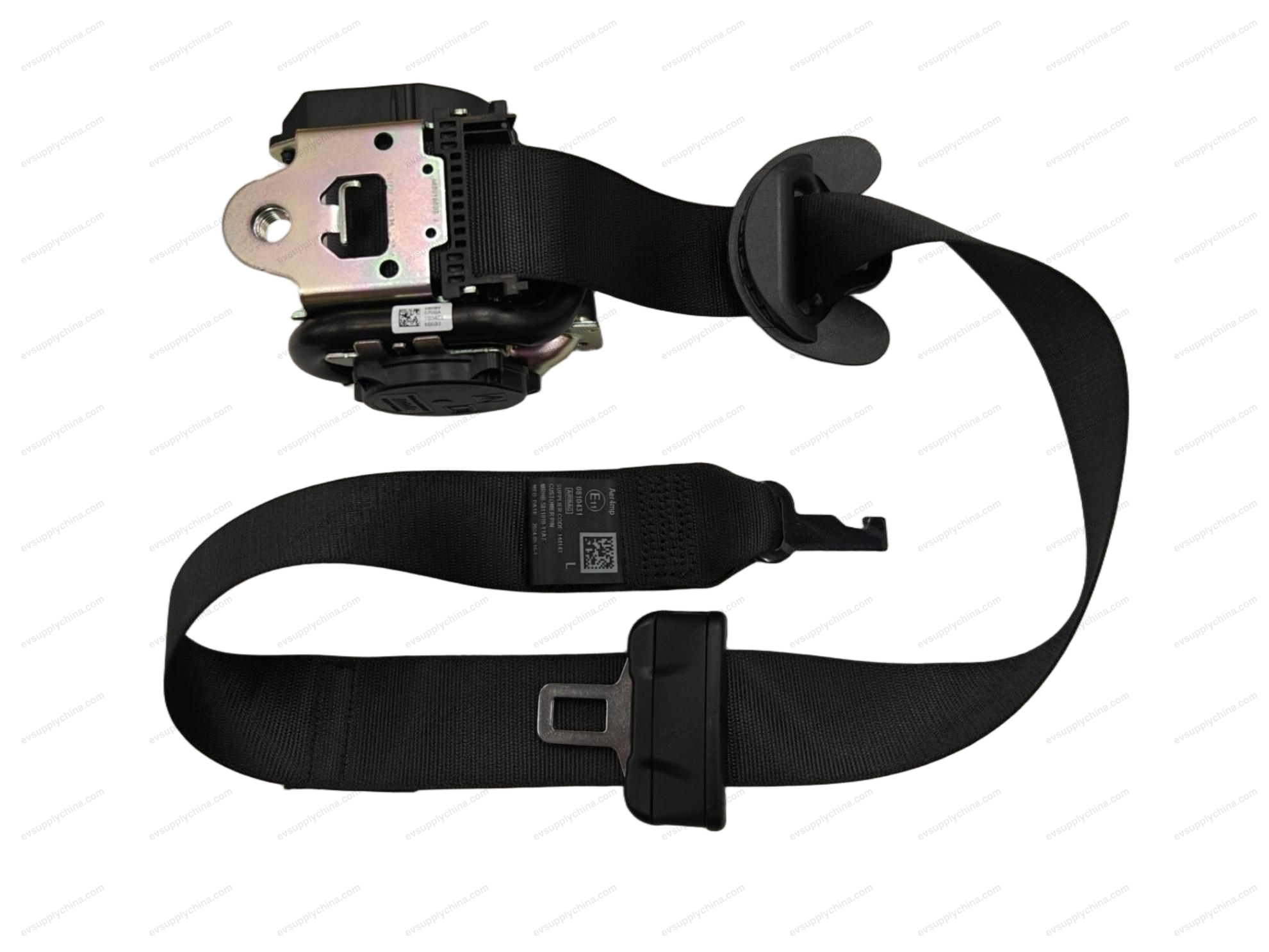 Left front seatbelt assembly - Deep Black 5 — Denza D9