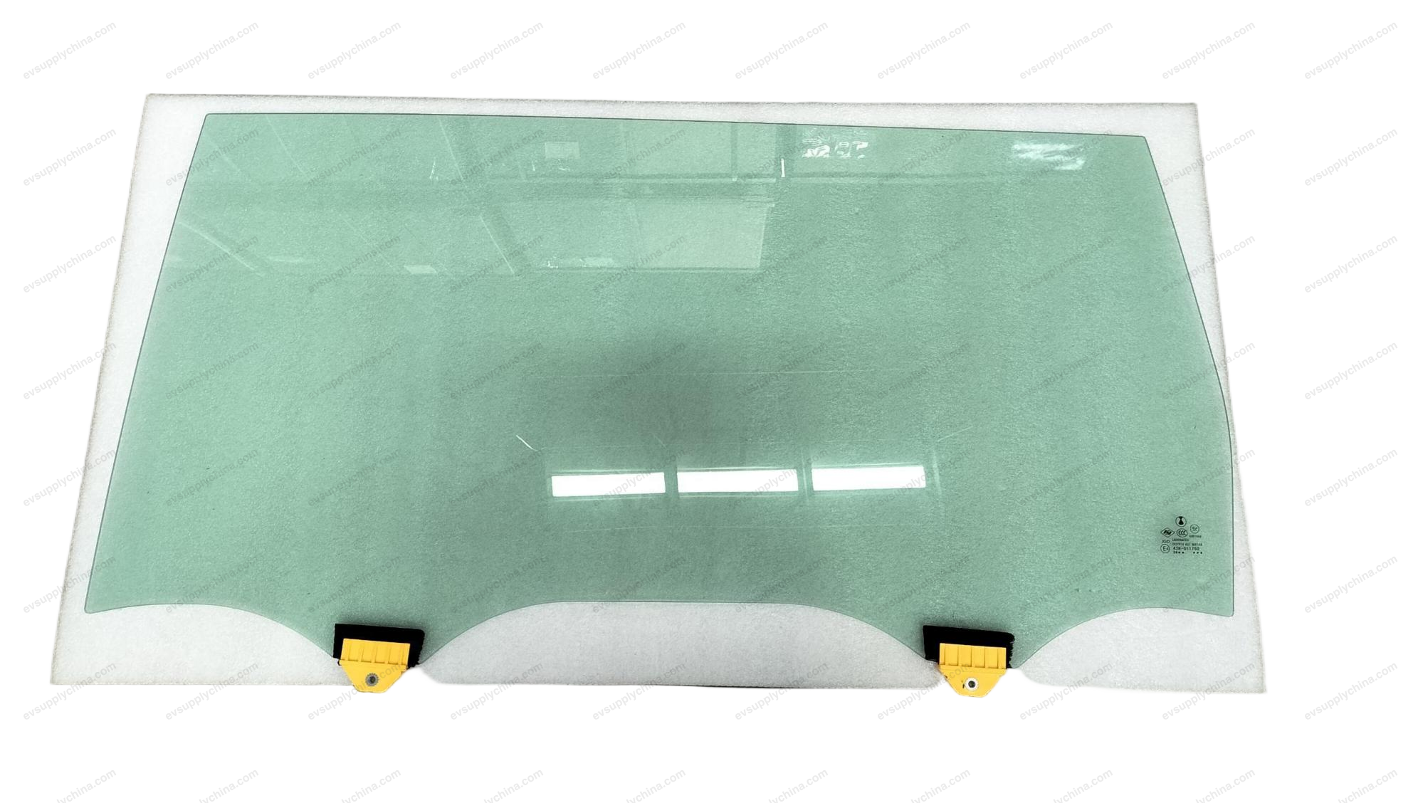 Left rear door glass assembly — Denza D9