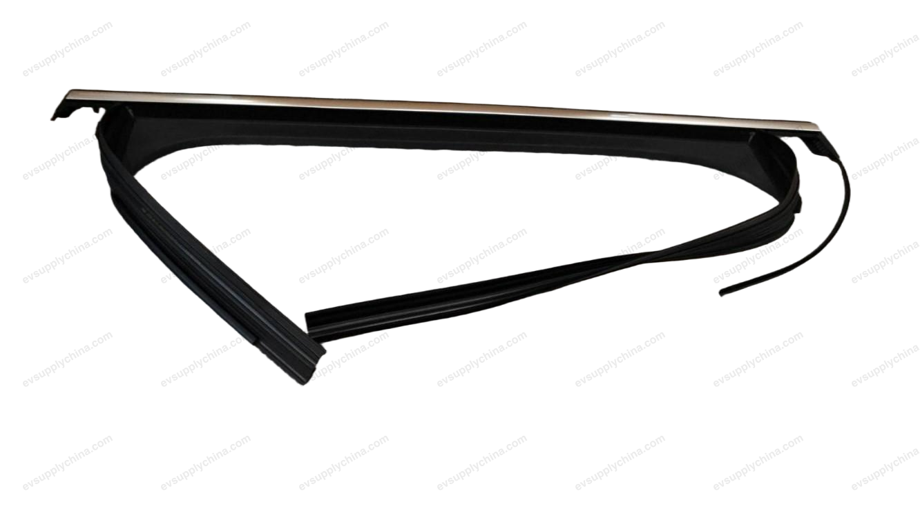 Left rear door groove assembly — Denza D9