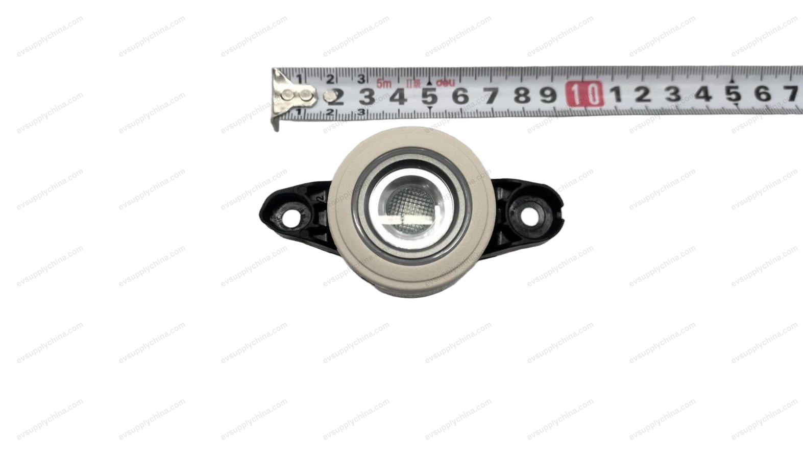 Left rear interior light assembly - matte gold plating — Denza D9