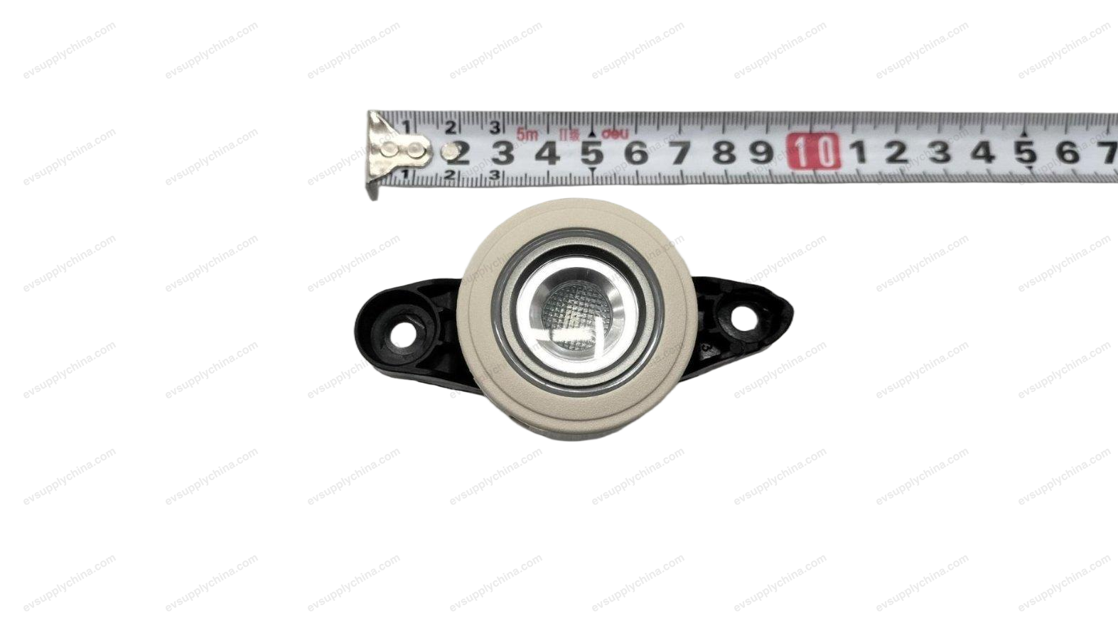 Left rear interior light assembly - matte gold plating — Denza D9