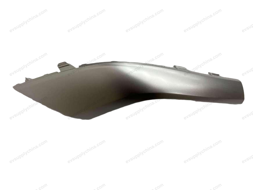 Left side of the rear bumper trim strip - three layers of matte electroplated silver — Denza D9