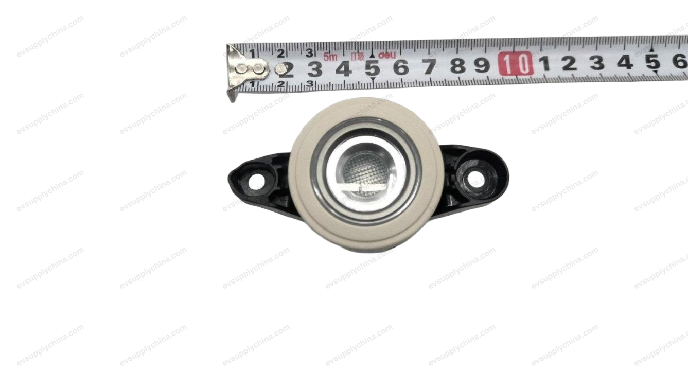 Right rear interior light assembly - matte gold plating — Denza D9